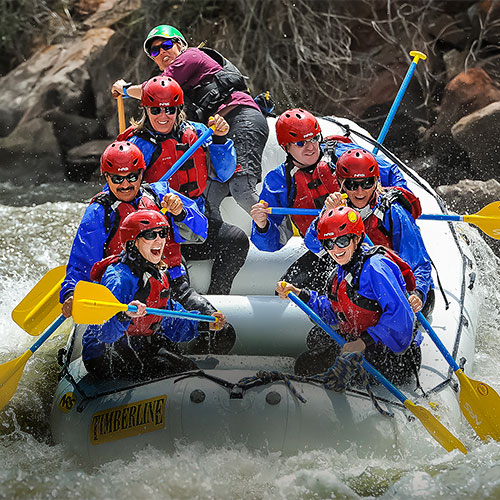 Timberline Tours Whitewater Rafting Lower Eagle River in Vail, Colorado - by Doug Mayhew | WhiteWater-Pix