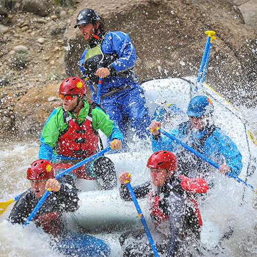 Whitewater Rafting near Granite Colorado on the Arkansas River