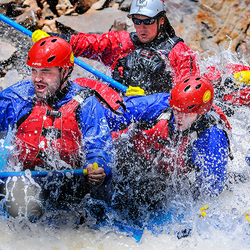 Timberline Tours offers Whitewater Rafting trips down Dowd Chute on the Upper Eagle River in Vail Colorado - photography by Doug Mayhew | WhiteWater-Pix.com