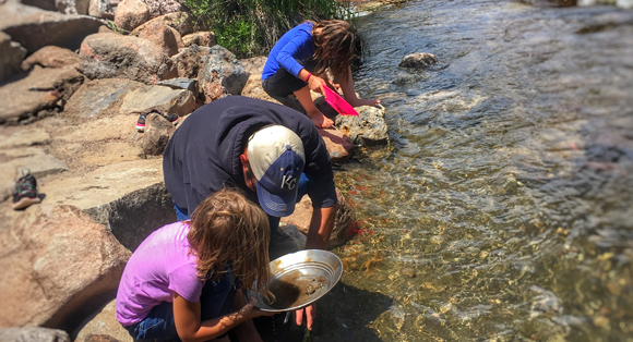 Gold Panning Fulford Colorado