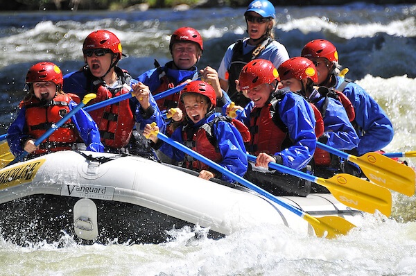 intermediate whitewater rafting